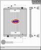 AHE 114.073/O Radiator, engine cooling